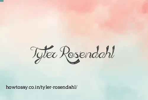 Tyler Rosendahl