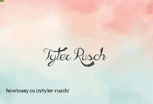 Tyler Rusch