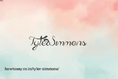 Tyler Simmons