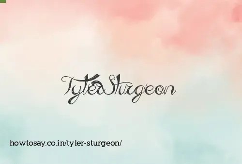 Tyler Sturgeon