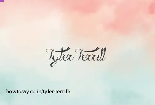 Tyler Terrill