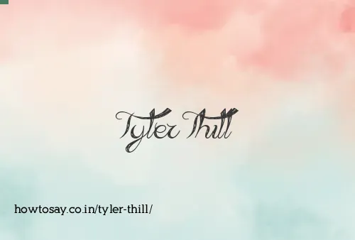 Tyler Thill