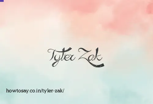Tyler Zak