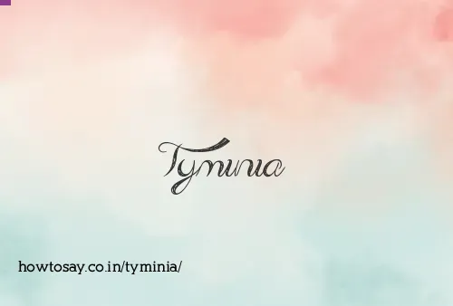 Tyminia