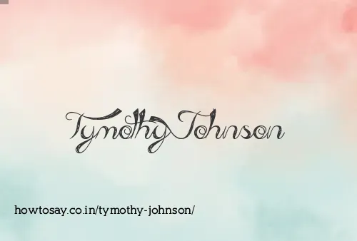 Tymothy Johnson