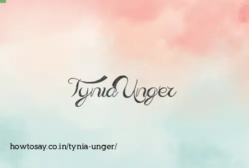 Tynia Unger