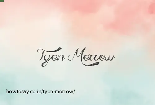 Tyon Morrow