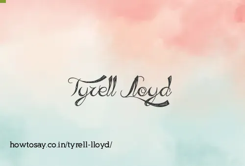 Tyrell Lloyd