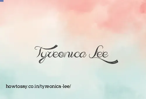 Tyreonica Lee