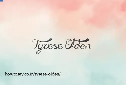 Tyrese Olden