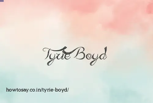 Tyrie Boyd