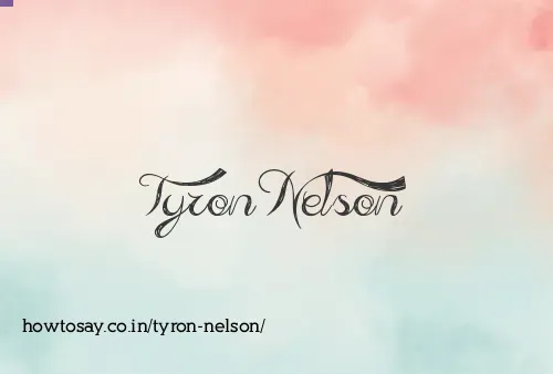 Tyron Nelson
