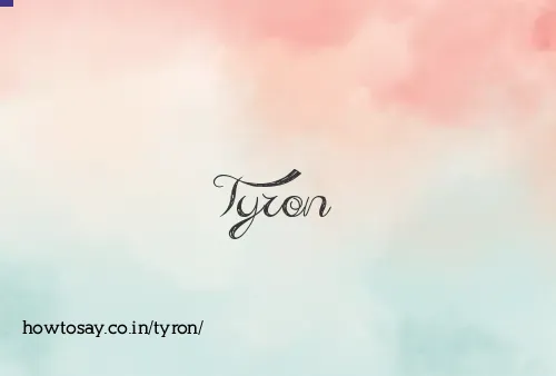 Tyron