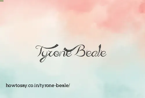 Tyrone Beale