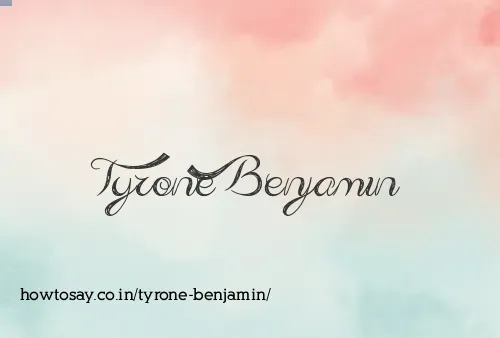 Tyrone Benjamin