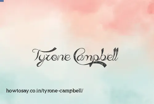Tyrone Campbell