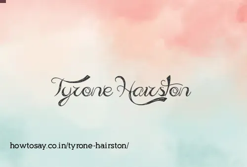 Tyrone Hairston