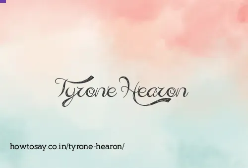 Tyrone Hearon