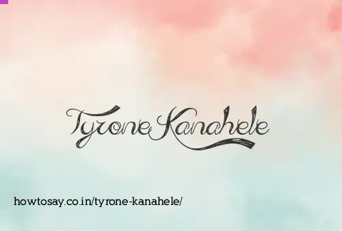 Tyrone Kanahele