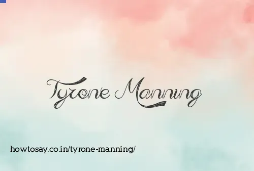 Tyrone Manning