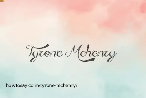 Tyrone Mchenry