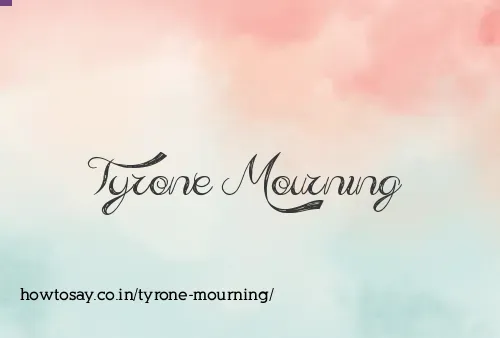 Tyrone Mourning