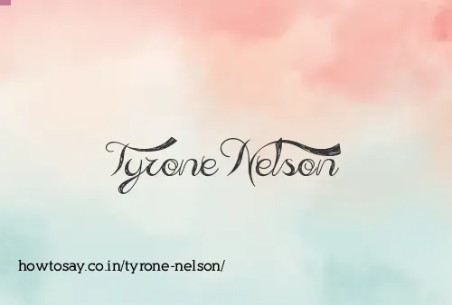 Tyrone Nelson