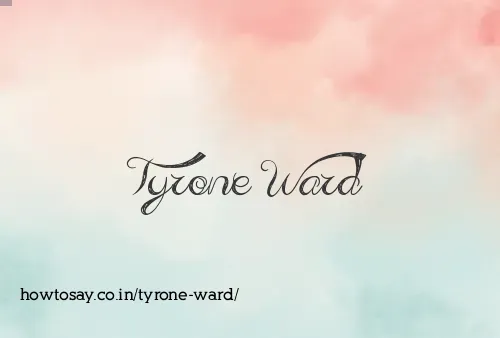 Tyrone Ward