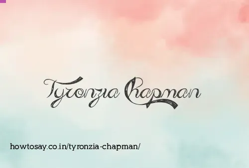 Tyronzia Chapman