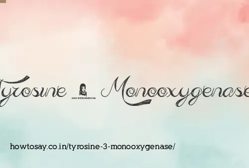 Tyrosine 3 Monooxygenase