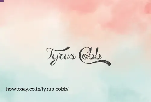 Tyrus Cobb
