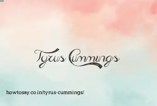 Tyrus Cummings