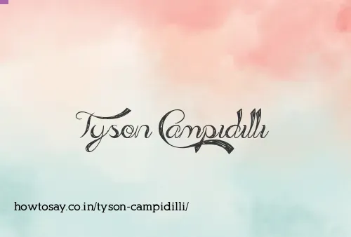 Tyson Campidilli