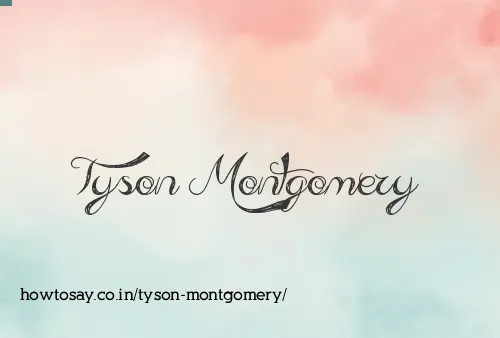 Tyson Montgomery