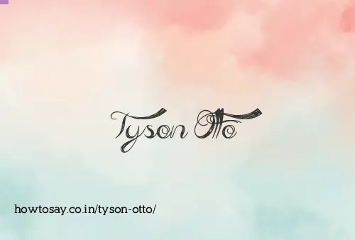 Tyson Otto