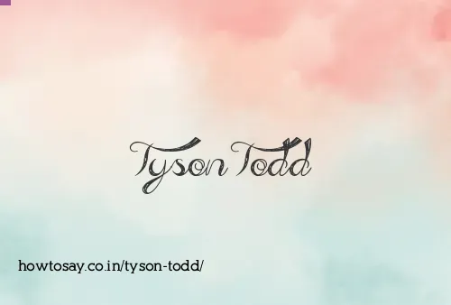 Tyson Todd