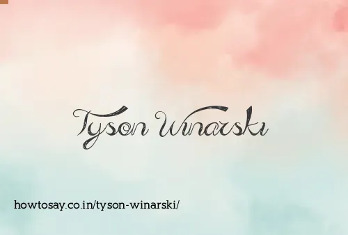 Tyson Winarski