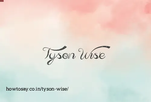 Tyson Wise