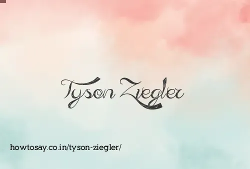 Tyson Ziegler