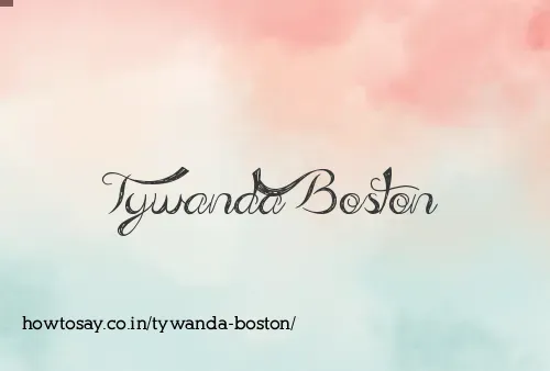Tywanda Boston