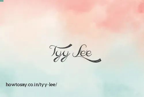Tyy Lee