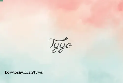 Tyya