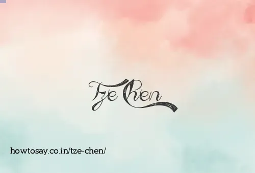 Tze Chen
