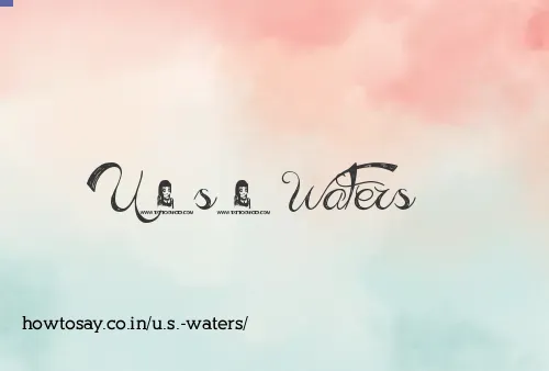 U.s. Waters