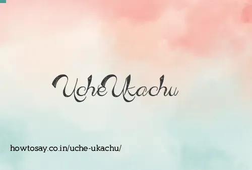 Uche Ukachu