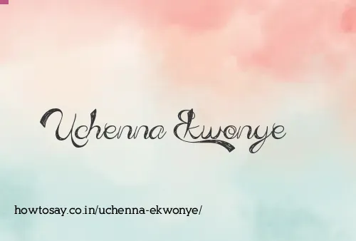 Uchenna Ekwonye