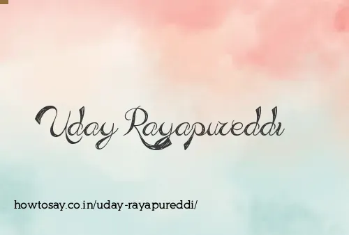 Uday Rayapureddi