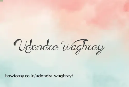 Udendra Waghray