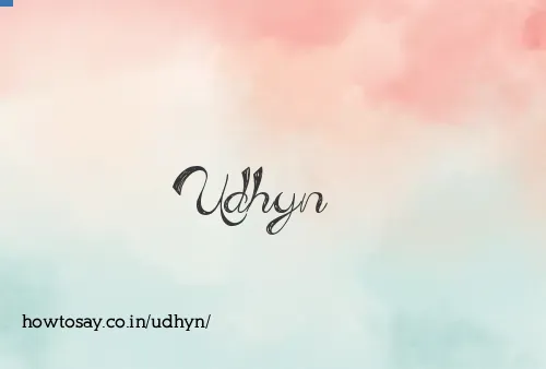 Udhyn