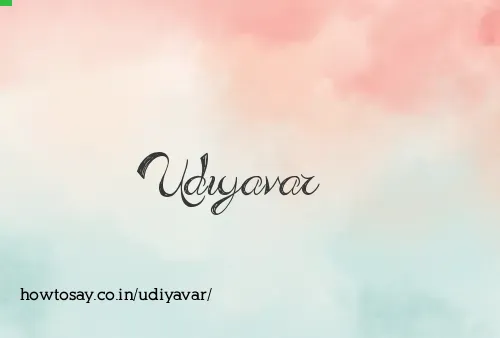 Udiyavar